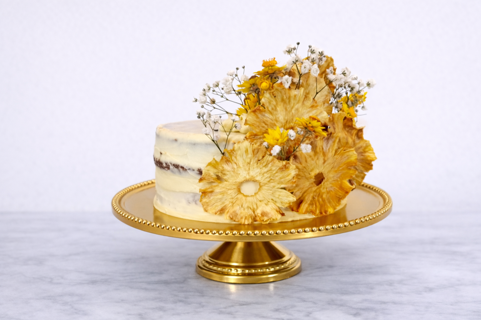 Pineapple Bloom Cake