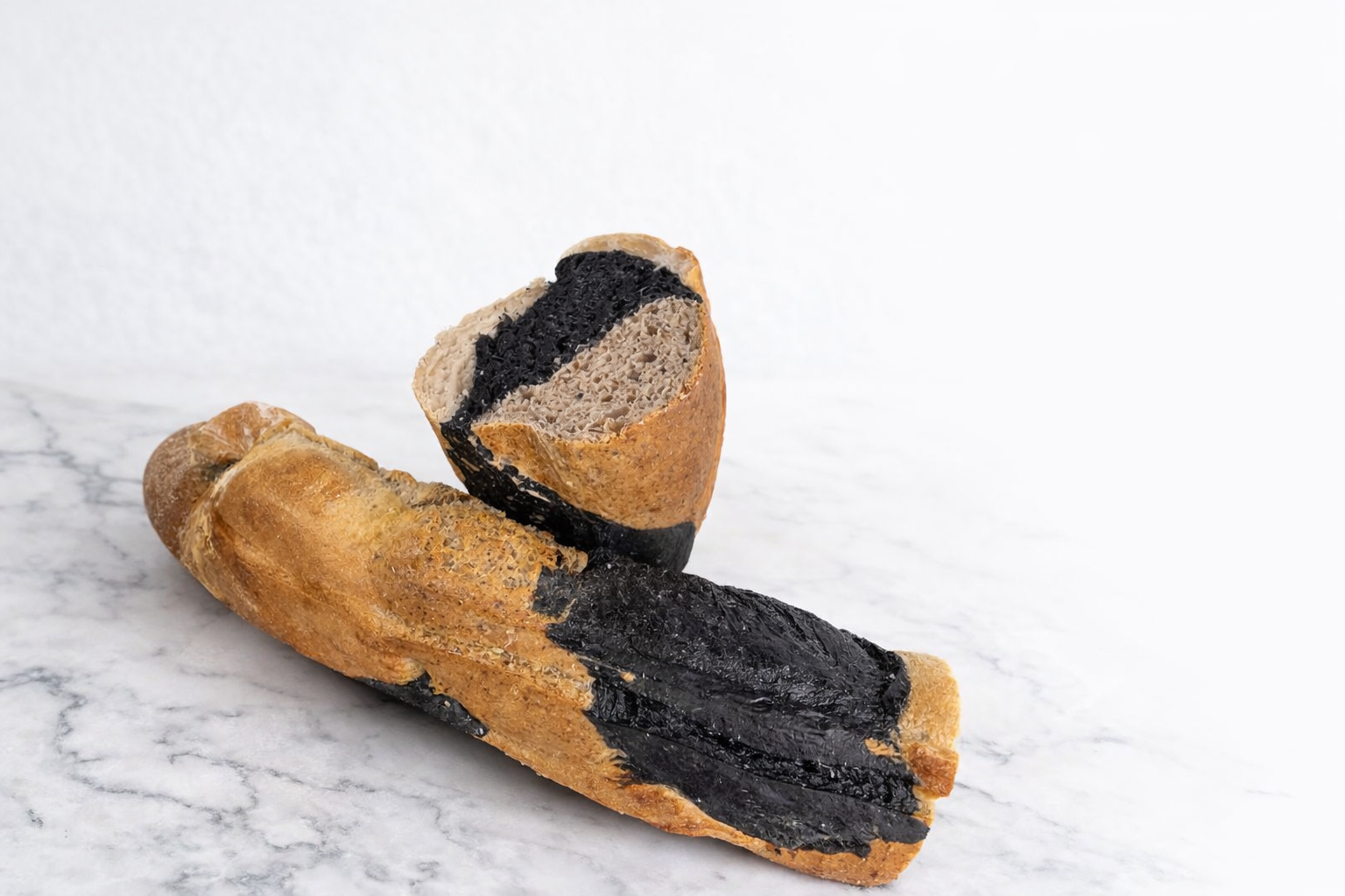 Three-Dough Artisan Marble Loaf