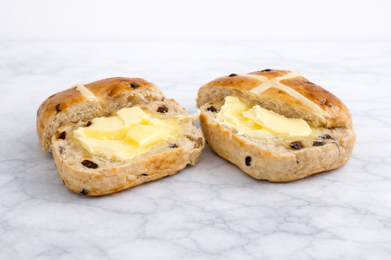 Sour Dough Hot Cross Buns