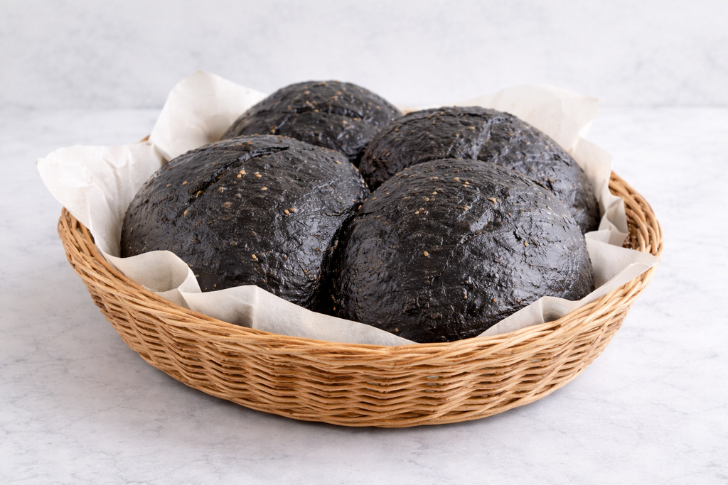 Gourmet Black Burger Bun